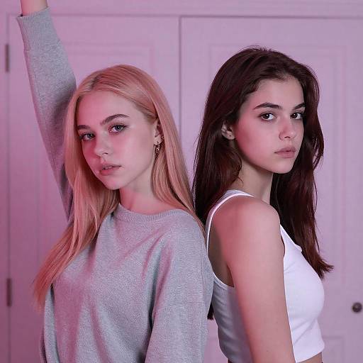 Dynamic Portrait of Young Women