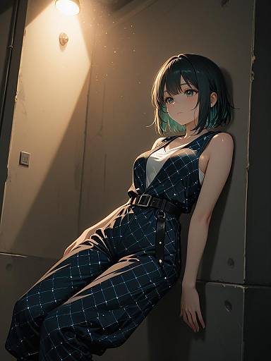 Cinematic Fashion Portrait of Anime Woman