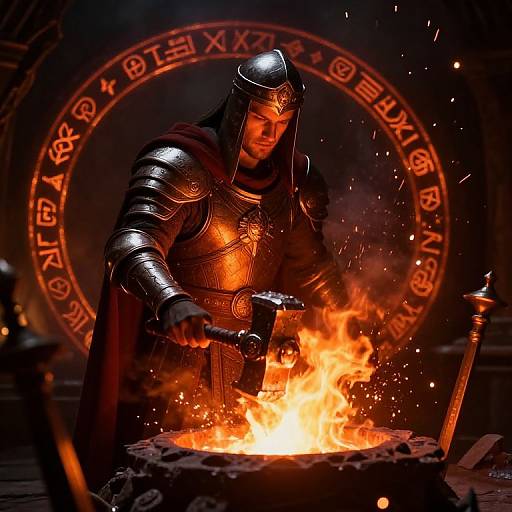 Epic Forge Cleric Crafting Legendary Weapons