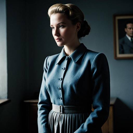 1940s Inspired Emilie Schindler Portrait