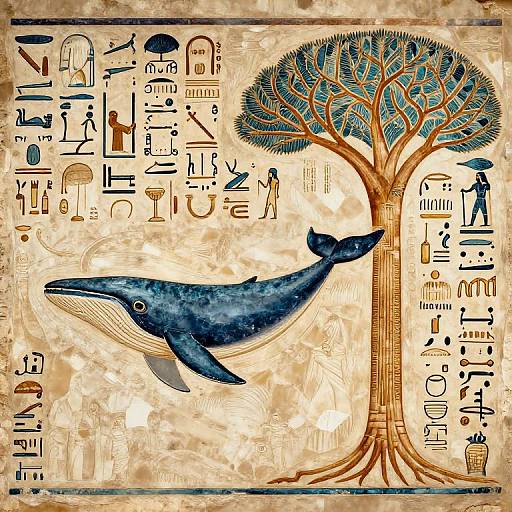 Ketamine Egyptian Hieroglyphs Art