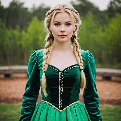 Enchanting Disney Aurora Costume Portrait