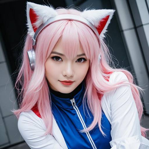 Cosplay photo of akira (blue archive). Costume clothes