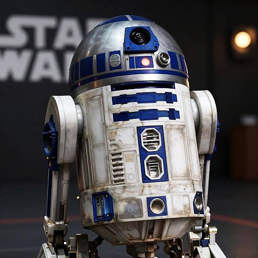 Ultra Realistic R2-D2 in Star Wars Scene