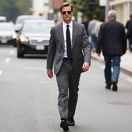 Risky Business Man in Suit