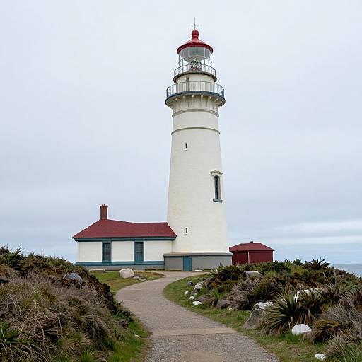 Heceta Lighthouse Trail View