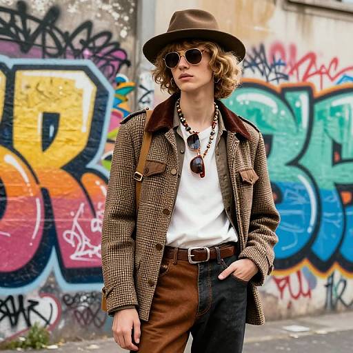 Modern Beatnik Style in Urban Art