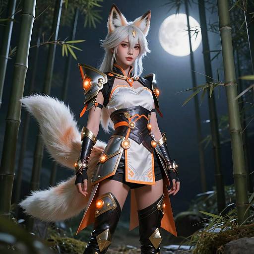 Modern Fantasy Kitsune Armor