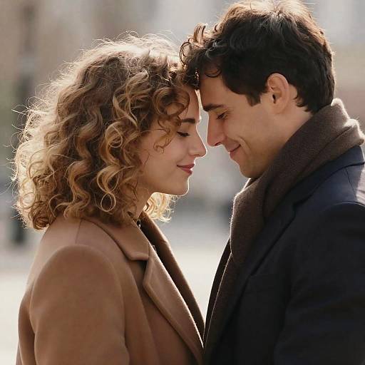 Intimate Portrait of a Romantic Moment