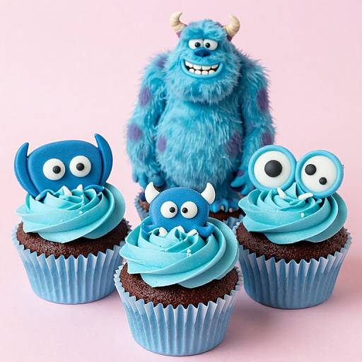 Monster High Themed Cupcake Design