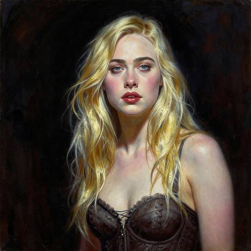 Ultra Realistic Elle Fanning Portrait