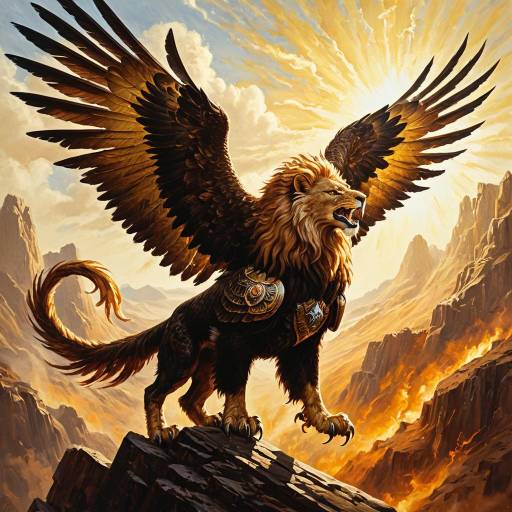 Majestic Griffon in Warhammer Fantasy Style