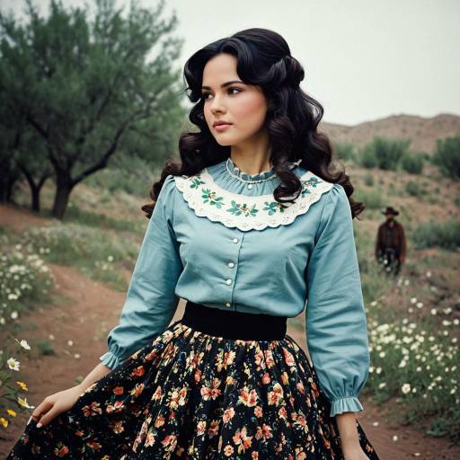 Elegant Maria Cosplay from Classic Western