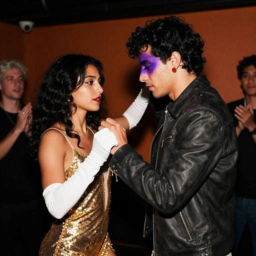 Vibrant Nightclub Dance Scene in Action