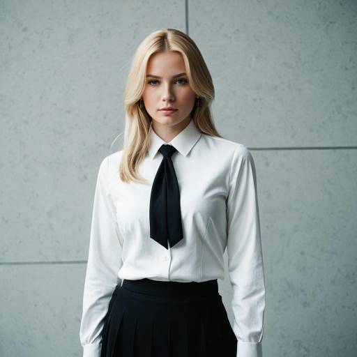 Blonde Woman in Professional Attire