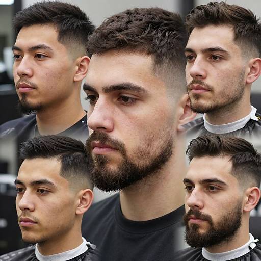 Chin Goatee Styles on Diverse Men