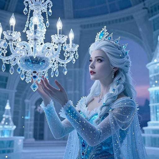 Ice Queen in Frosted Palace