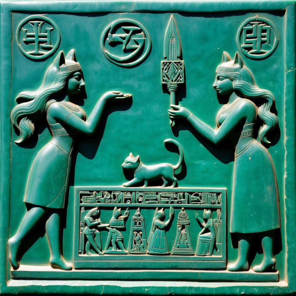 Bronze Tablet Gift to Atlantis Queen