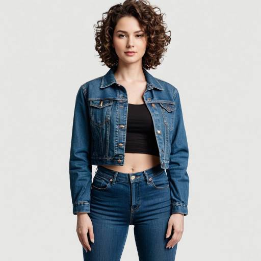 Gina Cosplay with Chic Denim Outfit