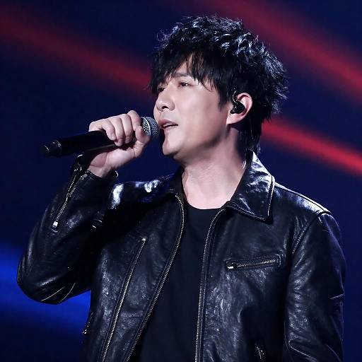 Male Singer Performing on Stage