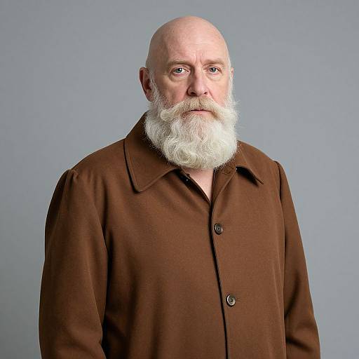 Realistic Rich Old Man Portrait