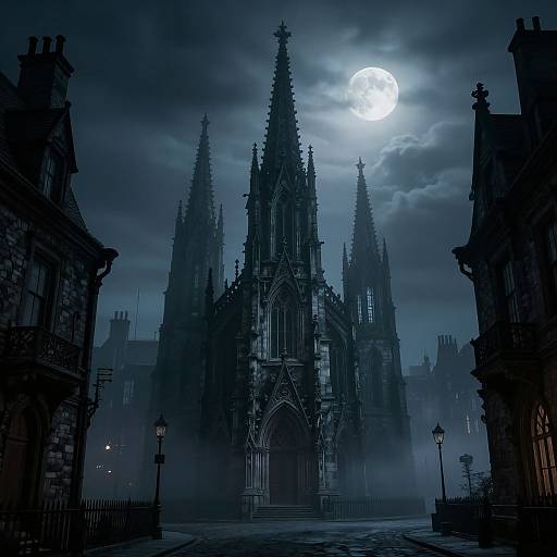Bloodborne Gothic Victorian Cityscape