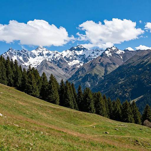 Stunning Alpine Mountain Landscape