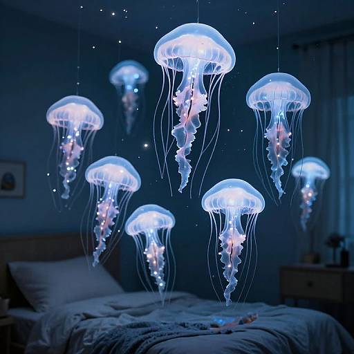 Translucent Jellyfish Floating Observatory