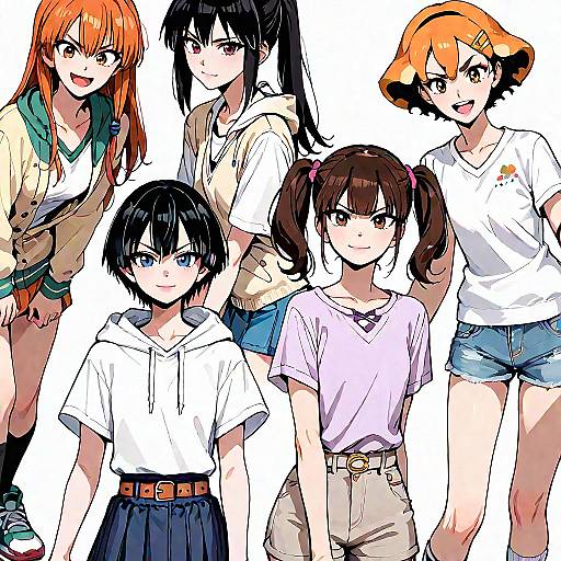 Vibrant Character Art Collection Showcase