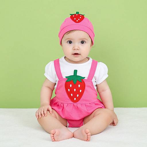Strawberry Shortcake Baby Costume