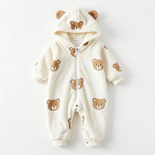 Cozy Bear Hooded Onesie