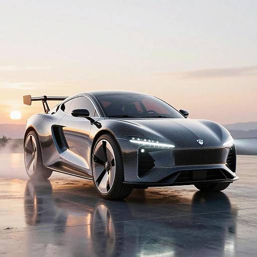 Transparent Carbon Fiber Flying Pod