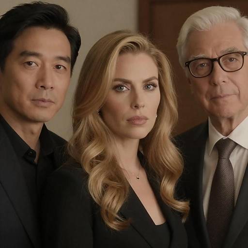 Serious Business Trio Portrait