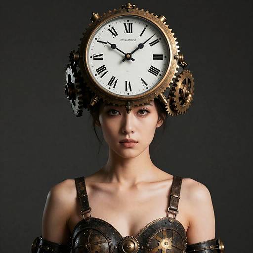 Clockwork Cult Woman with Headpiece