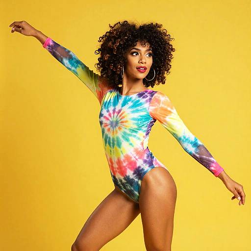 Energetic 80s Step Class Leader