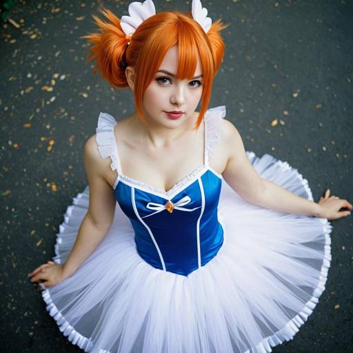 Cosplay photo of ahiru (princess tutu). Costume clothes