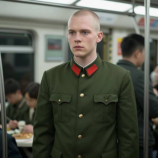 Cinematic Portrait of Maoist Soldier
