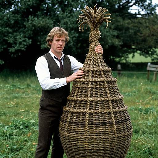 Lee as Lord Summerisle in The Wicker Man