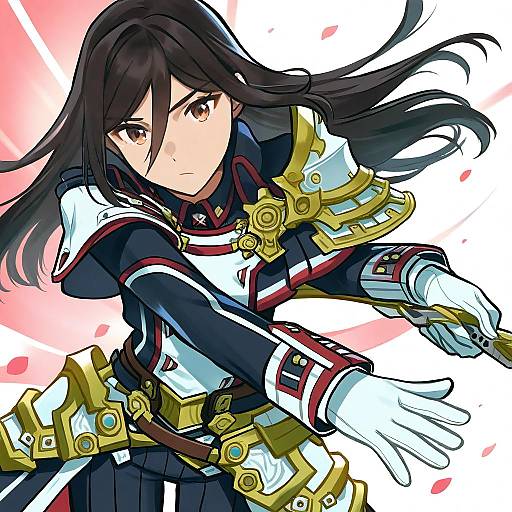 Illustration of Morag ladair (xenoblade), xenoblade chronicles (series) in the style of Elizabeth (tomas21)