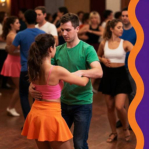 Vibrant 42nd Street Dance Scene