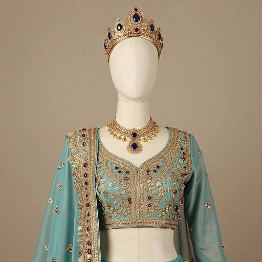 Mannequin in Traditional Indian Attire