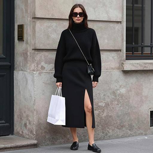 Chic Urban Fashion: A Stylish Woman