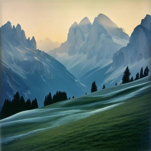 Early Morning in Alpine Valley