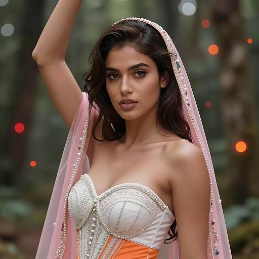 Ethereal Portrait of a Stunning Woman