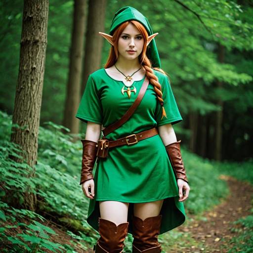 Stylish Link Cosplay Costume Design