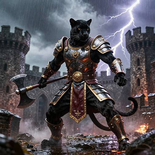 Armored Panther Royal Bodyguard