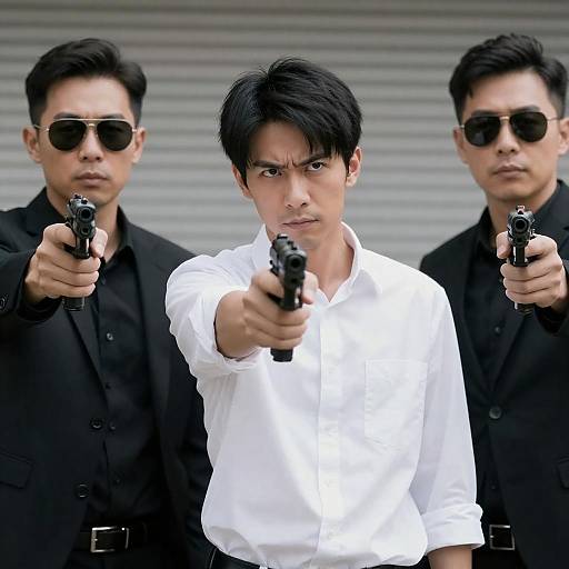 Dramatic Standoff with Tense Expressions