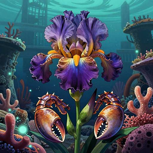 Fierce Floral Animal Hybrids