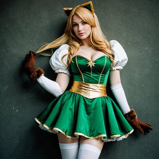 Seductive Maria Renard Cosplay Outfit