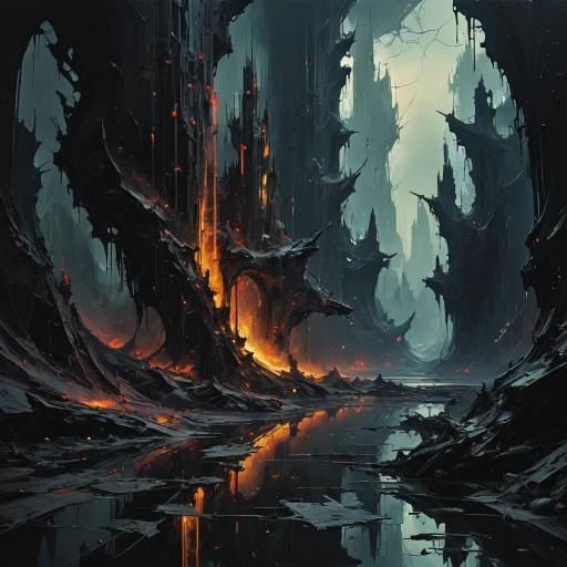 Mystical Sci-Fi and Dark Fantasy Landscapes